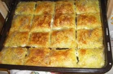 Hazır Baklavalık Yufkadan Börek Tarifi ve Malzemeleri